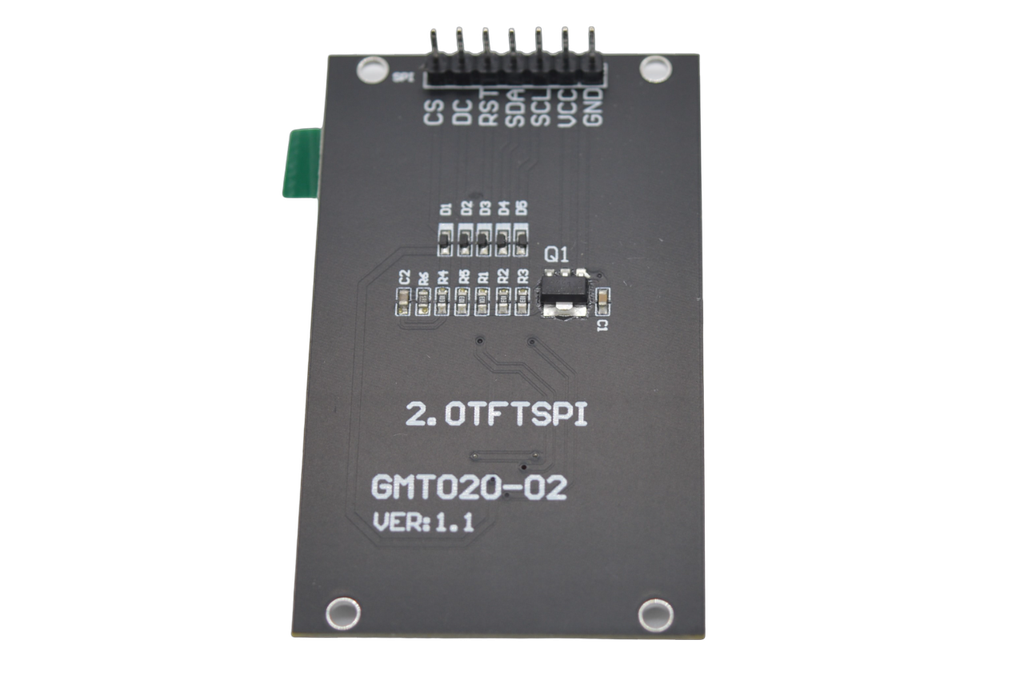Pantalla TFT de 2.0", OLED IC ST7789V 240x320, RGB, con interfaz SPI