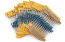 Kit de 600 unidades resistencias 1/4W 1% 30 valores 10R - 1MOhm