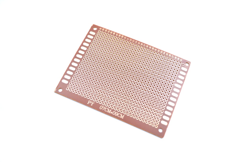 Placa de prototipo 1cara 70 mm x 90 mm