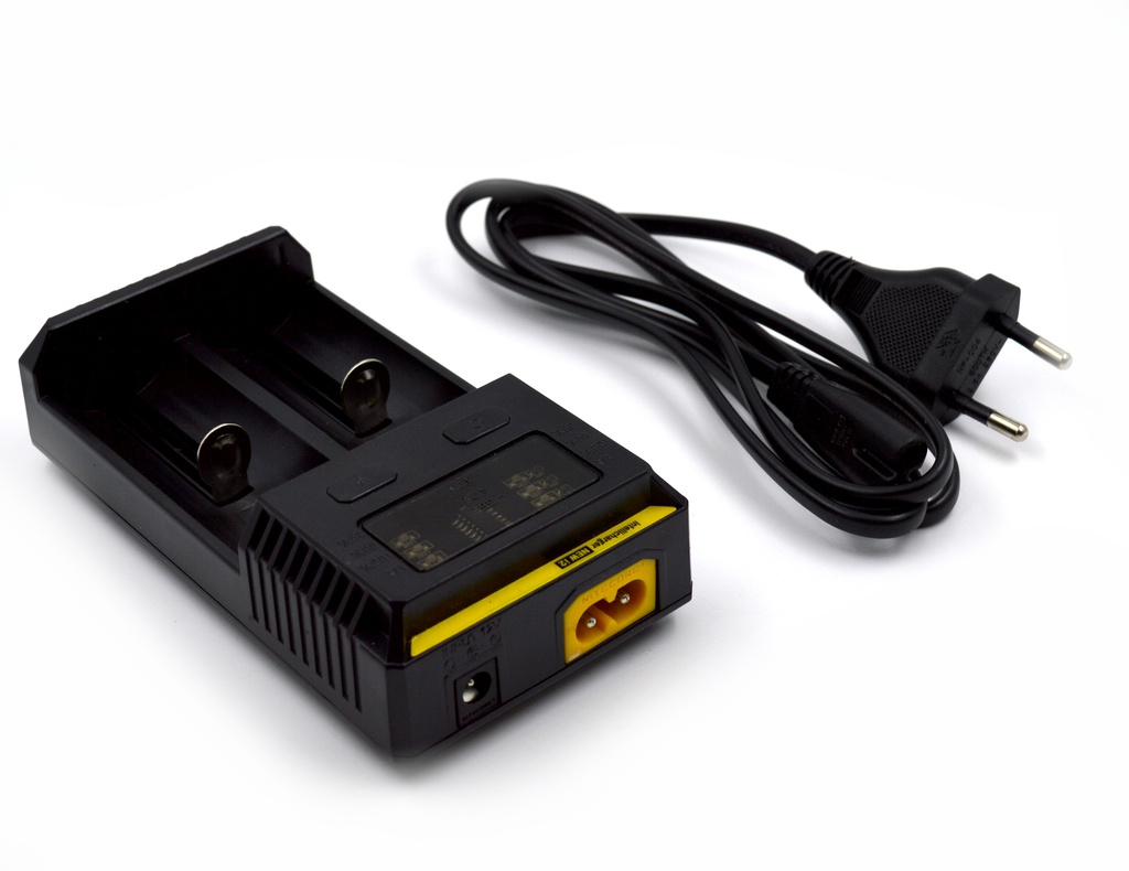 NiteCore cargador de batería universal 2 celdas New i2