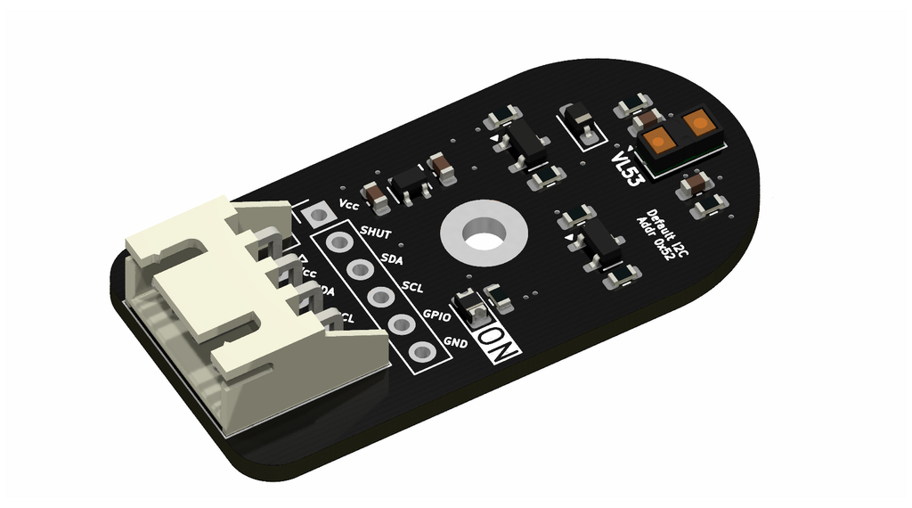 MentorBit módulo de distancia láser